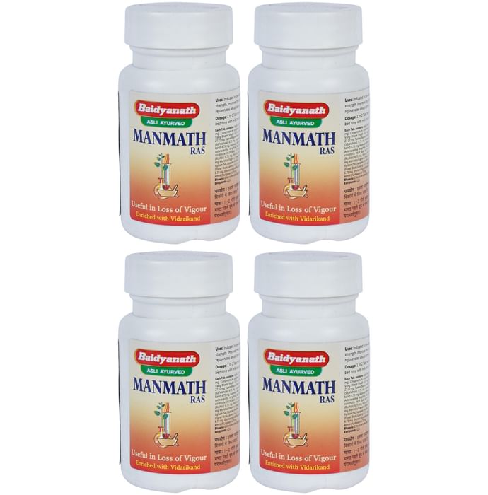 Baidyanath Manmath Ras Tablet (40 Each) - Classic Derma