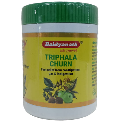 Baidyanath Triphala Churn | Eases Constipation, Acidity & Gas - Classic Derma