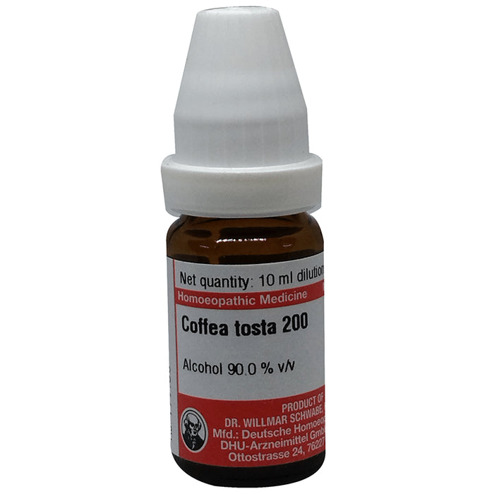 Dr Willmar Schwabe Germany Coffea Tosta Dilution 200 - Classic Derma