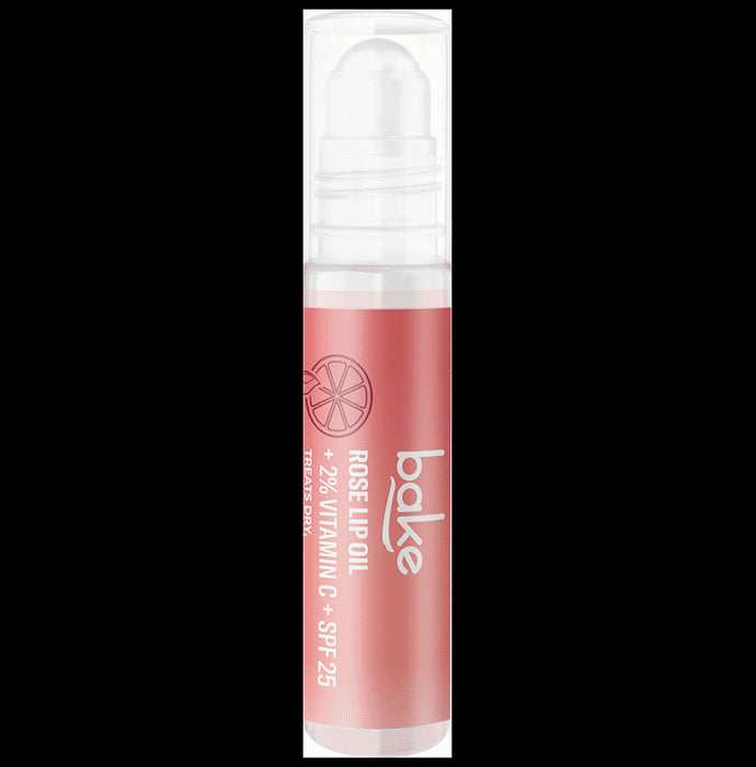 Bake 2% Vitamin C Lip Oil Rose SPF 25 PA+++ - Classic Derma