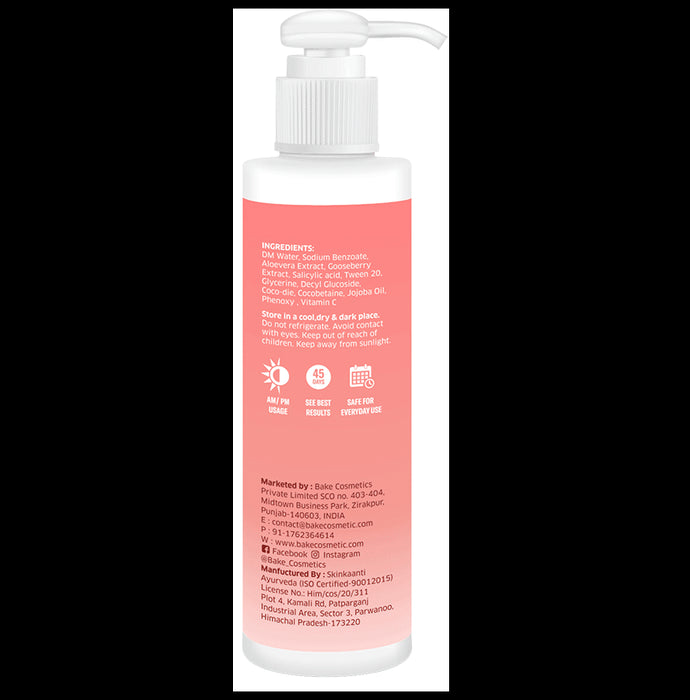 Bake 5% Vitamin C Face Cleanser with Gooseberry