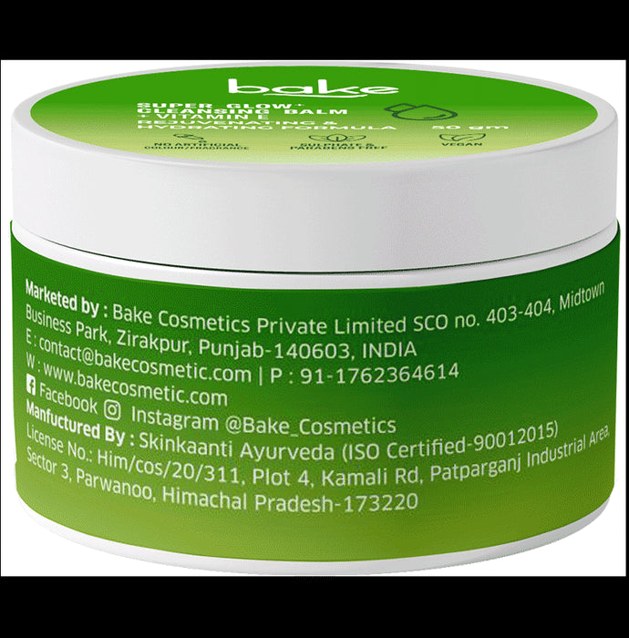 Bake Superglow Plus Vitamin E Cleansing Balm