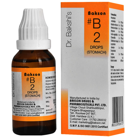 Bakson B2 Stomach Drop - Classic Derma