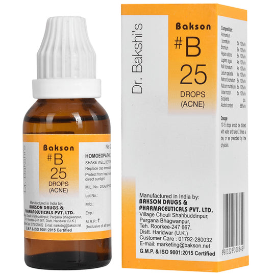 Bakson B25 Acne Drop - Classic Derma