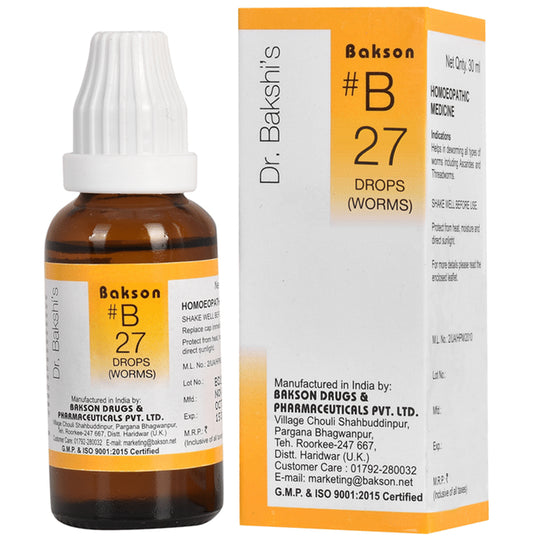 Bakson B27 Worms Drop - Classic Derma