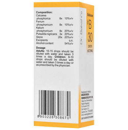 Bakson B30 Nocturnal Drop