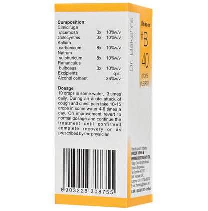 Bakson B40 Pleurisy Drop