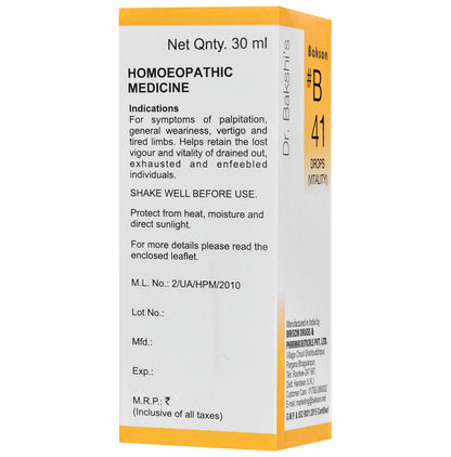 Bakson B41 Vitality Drop