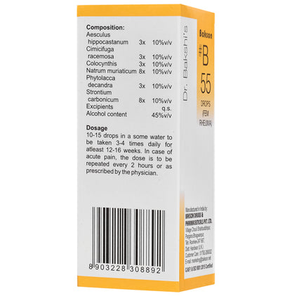 Bakson B55 Fem Rheuma Drop