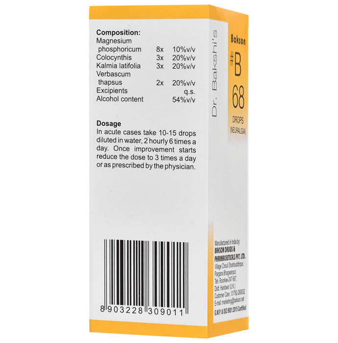 Bakson B68 Neuralgia Drop