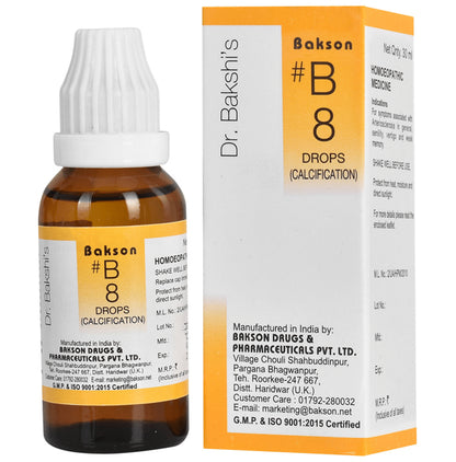 Bakson B8 Calcification Drop - Classic Derma