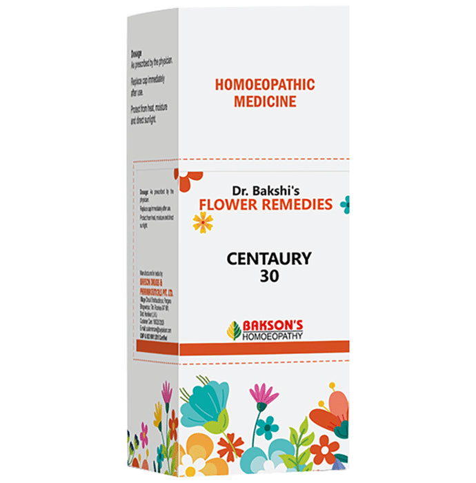 BAKSON Dr. Bakshi's Bach Flower Centaury 30 CH - Classic Derma