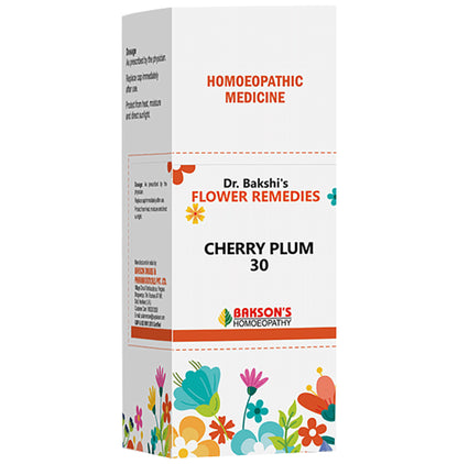 BAKSON Dr. Bakshi's Bach Flower Cherry Plum 30 CH - Classic Derma