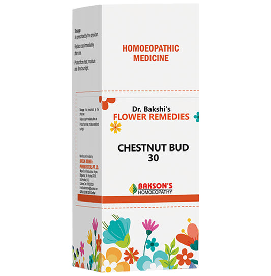 BAKSON Dr. Bakshi's Bach Flower Chestnut Bud 30 CH - Classic Derma
