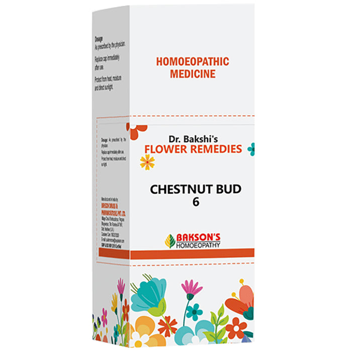 BAKSON Dr. Bakshi's Bach Flower Chestnut Bud 6 CH - Classic Derma