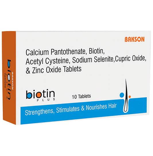 Bakson's Biotin Plus Tablet - Classic Derma