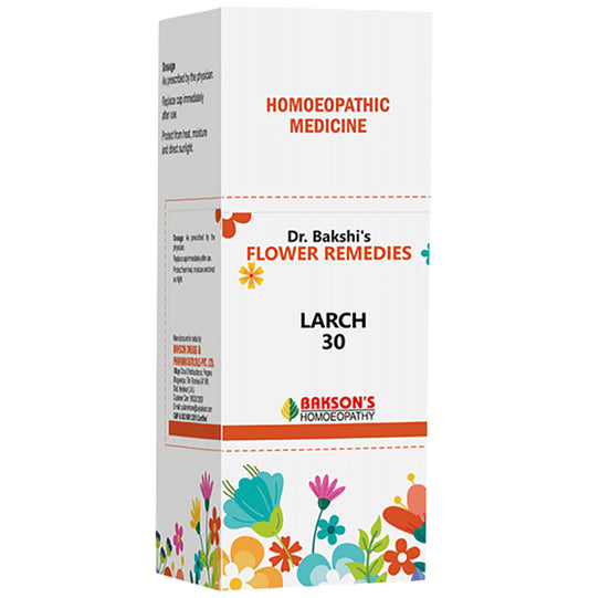Bakson's Dr. Bakshi's Bach Flower Larch 30 CH - Classic Derma