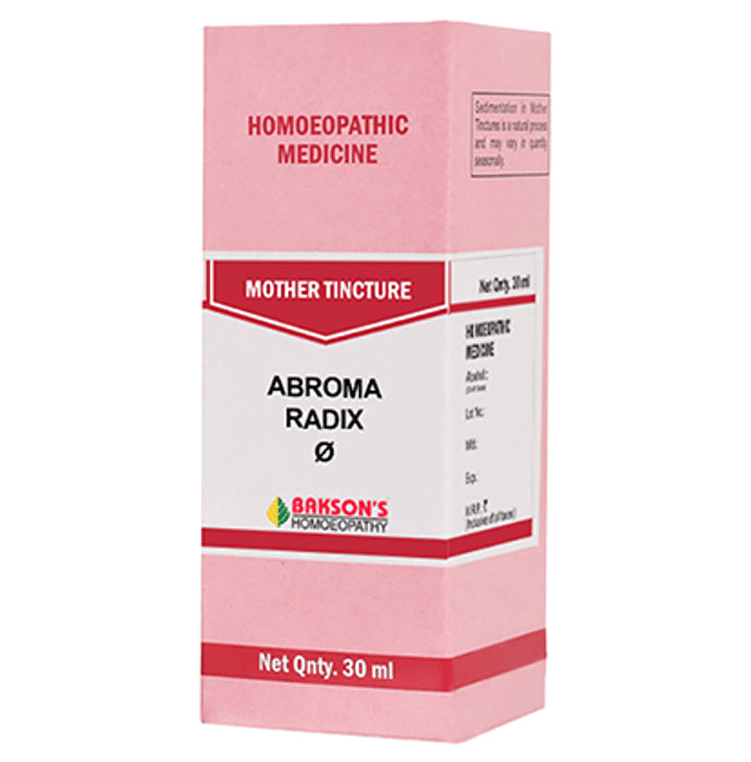 Bakson's Homeopathy Abroma Radix Mother Tincture Q - Classic Derma