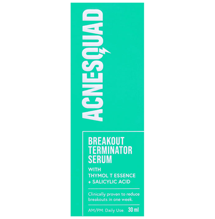Acnesquad Breakout Terminator Serum with Thymol T Essence + Salicylic Acid - Classic Derma
