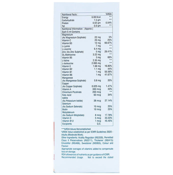 Harison Healthcare Dayvitol Syrup