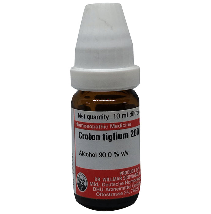 Dr Willmar Schwabe Germany Croton Tiglium Dilution 200 - Classic Derma