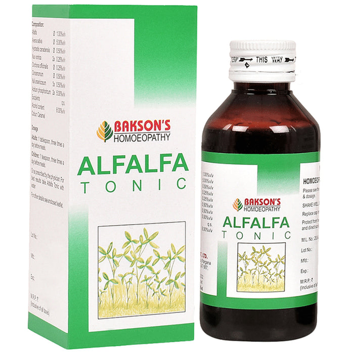 Bakson's Homeopathy Alfalfa Tonic - Classic Derma