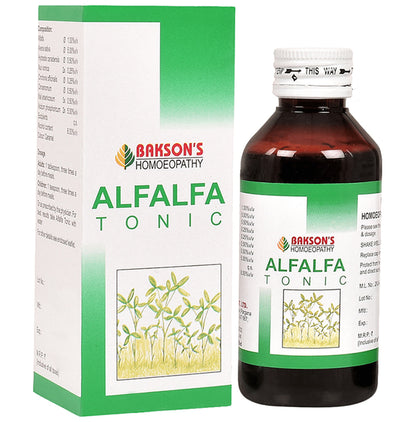 Bakson's Homeopathy Alfalfa Tonic - Classic Derma