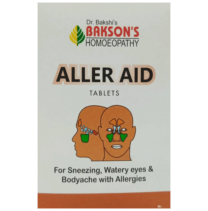 Bakson's Homeopathy Aller Aid Tablet - Classic Derma