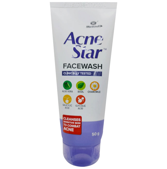 Acnestar Anti-Acne Face Wash | For Combination & Oily Skin - Classic Derma