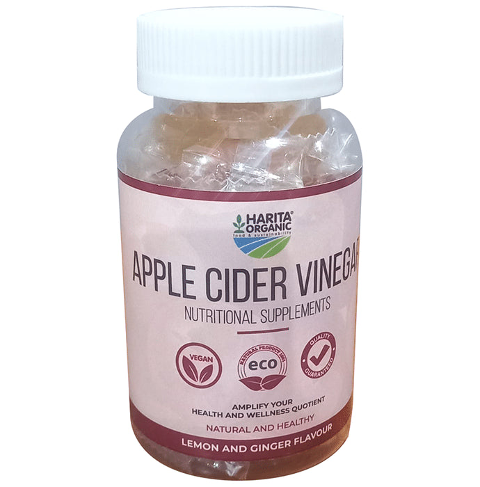 Harita Organic Apple Cider Vinegar Gummy Lemon and Ginger - Classic Derma