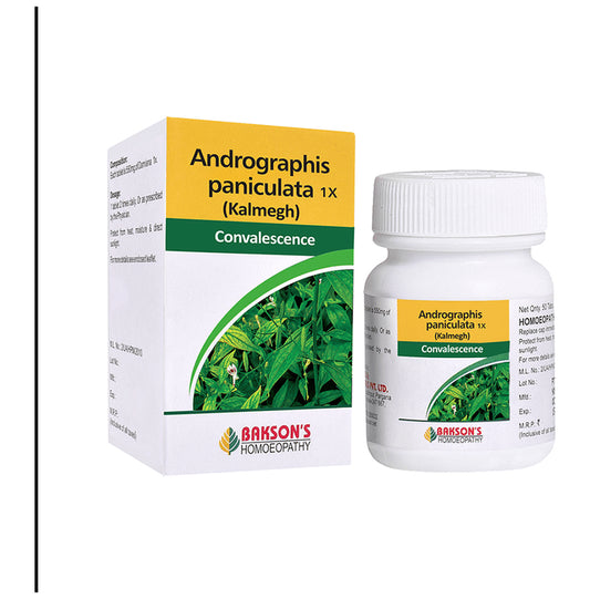 Bakson's Homeopathy Andrographis Paniculata (Kalmegh) 1X - Classic Derma