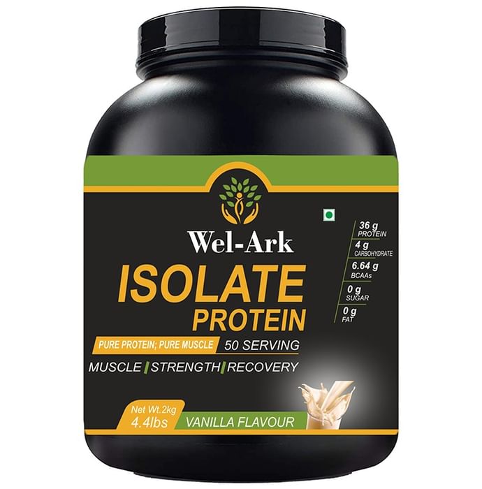 Wel-Ark Isolate Protein Powder Vanilla - Classic Derma