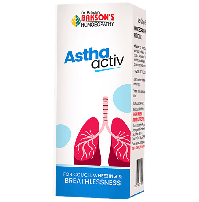 Bakson's Homeopathy Astha Active Syrup - Classic Derma