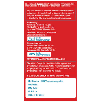 BBetter Multivitamin Vegetarian Capsule