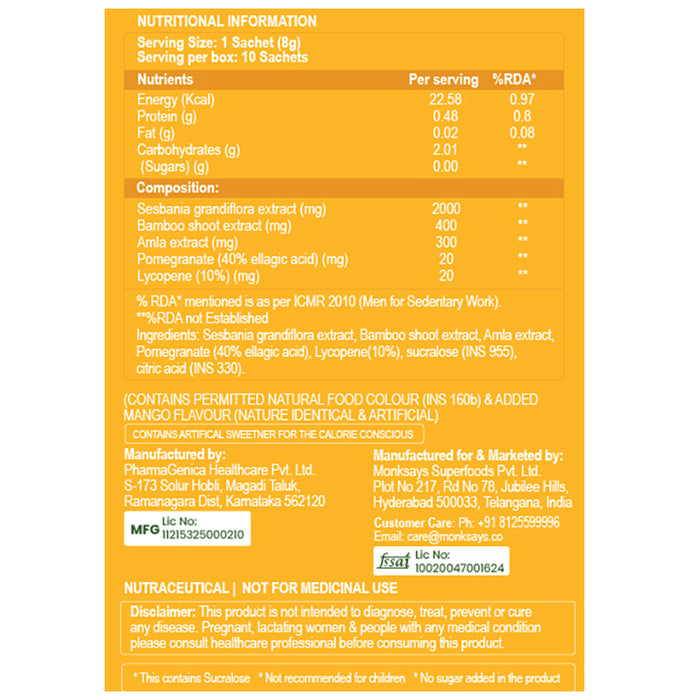 BBetter Plant Biotin 10000mcg Sachet (8gm Each)