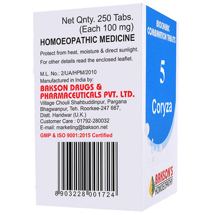 Bakson's Homeopathy Biocombination 5 Tablet