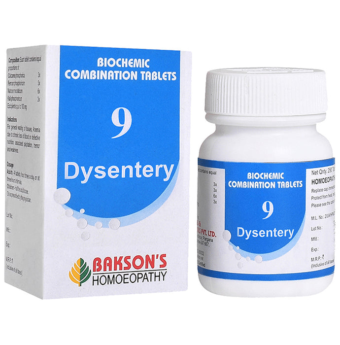 Bakson's Homeopathy Biocombination 9 Tablet - Classic Derma