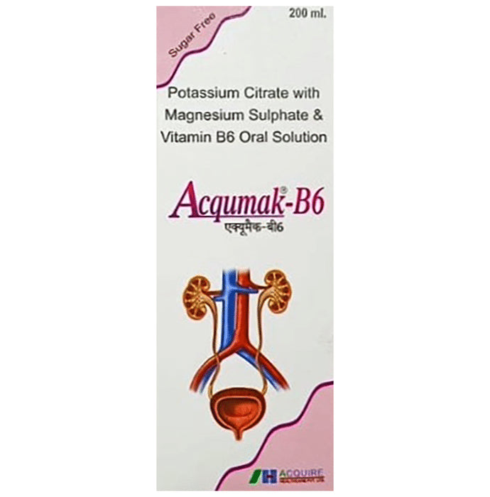 Acqumak-B6 Oral Solution Sugar Free - Classic Derma