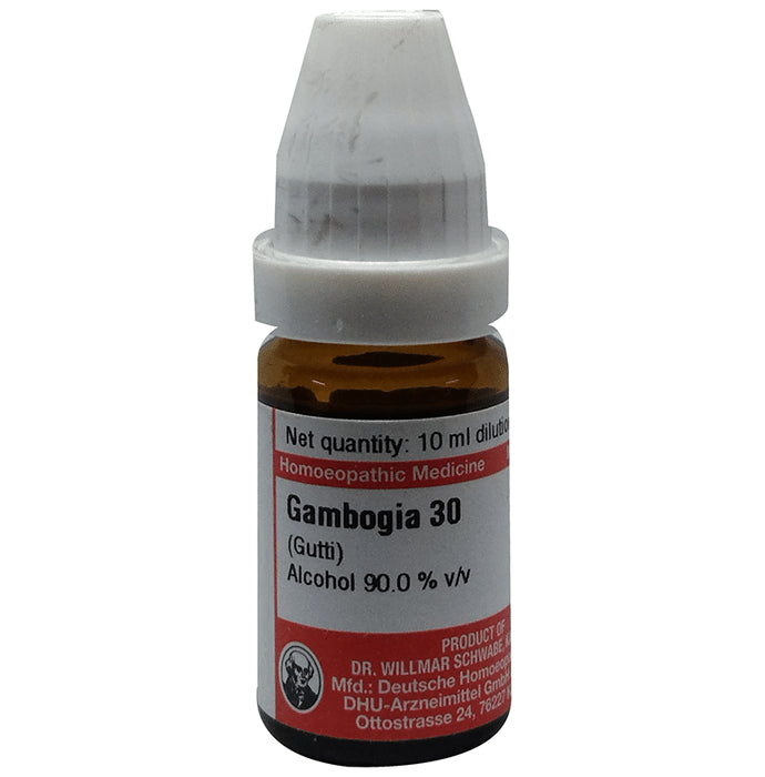Dr Willmar Schwabe Germany Gambogia Dilution 30 - Classic Derma