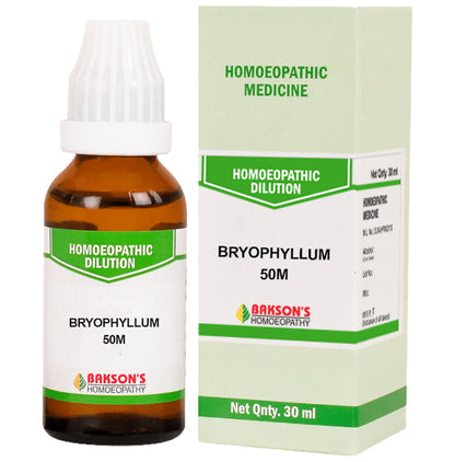 Bakson's Homeopathy Bryophyllum Dilution 50M - Classic Derma