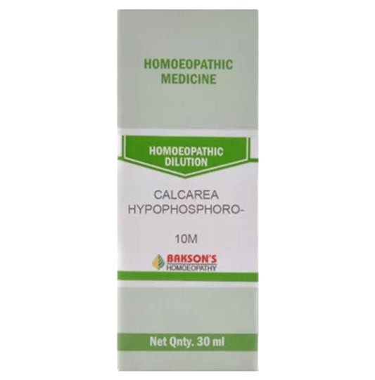 Bakson's Homeopathy Calcarea Hypophosphorosa Dilution 10M - Classic Derma