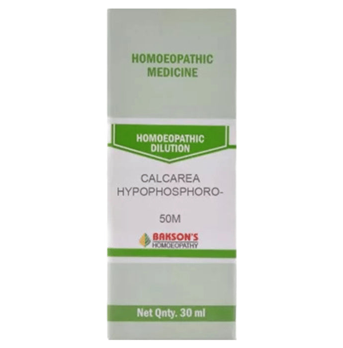 Bakson's Homeopathy Calcarea Hypophosphorosa Dilution 50M - Classic Derma