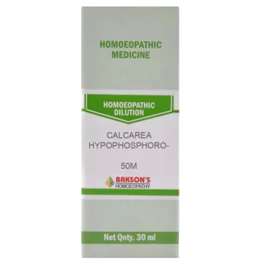 Bakson's Homeopathy Calcarea Hypophosphorosa Dilution 50M - Classic Derma