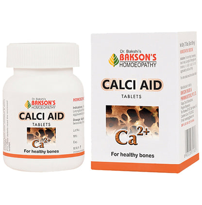 Bakson's Homeopathy Calci Aid Tablet - Classic Derma