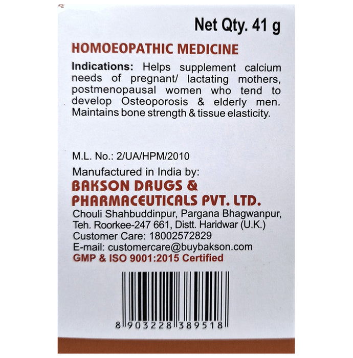 Bakson's Homeopathy Calci Aid Tablet