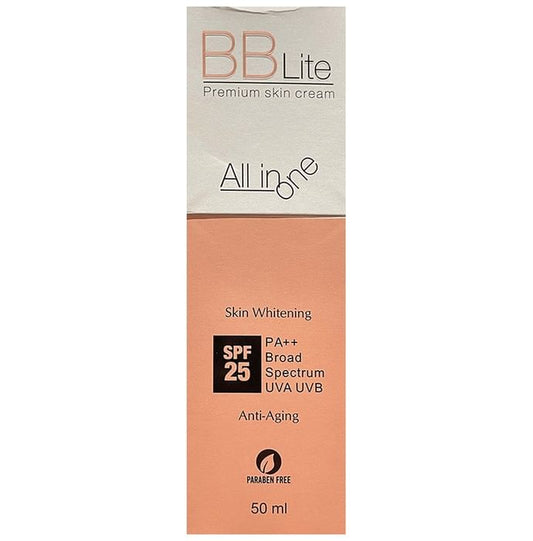 BBLite Premium Skin Whitening & Anti-Ageing Cream | UVA/UVB Protection | SPF 25 - Classic Derma
