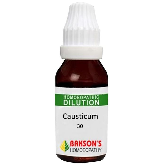 Bakson's Homeopathy Causticum Dilution 30 CH - Classic Derma