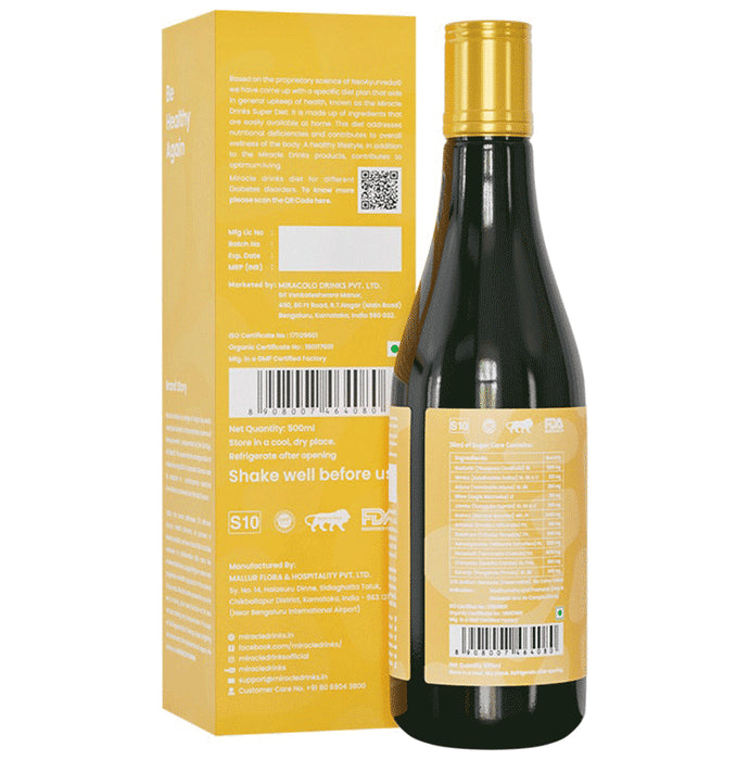 Buy Miracle Drinks Sugar Care Liquid Online | Classic Derma – Classic ...