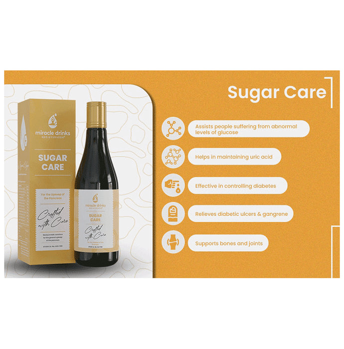 Buy Miracle Drinks Sugar Care Liquid Online | Classic Derma – Classic ...