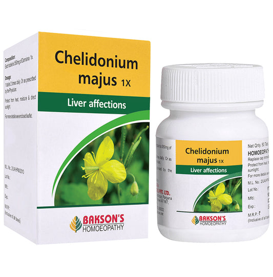 Bakson's Homeopathy Chelidonium Majus 1X - Classic Derma